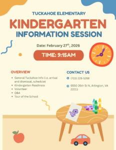 Orange background with a table and toys