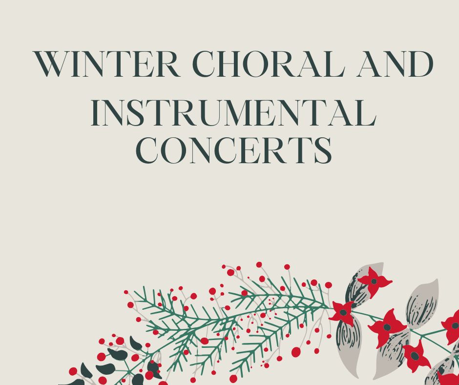 Gray background with holly sprig